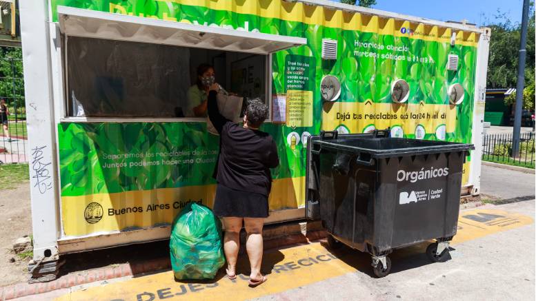 En cada punto verde de la Ciudad podrás entregar tus residuos orgánicos