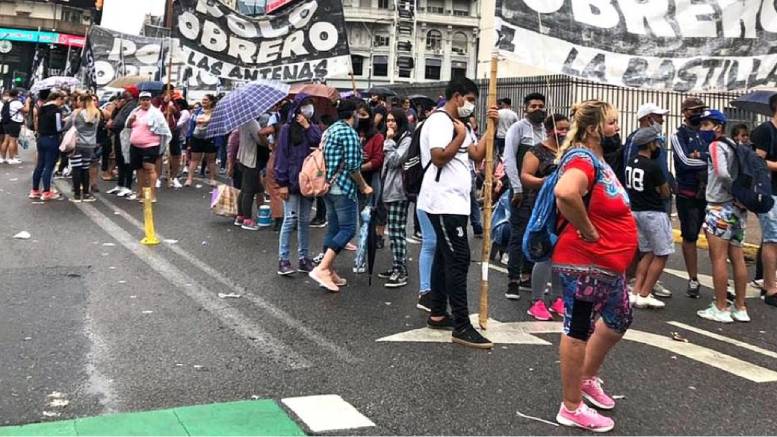 En este momento estás viendo Organizaciones sociales concentrarán por tres días para reclamar por el salario mínimo