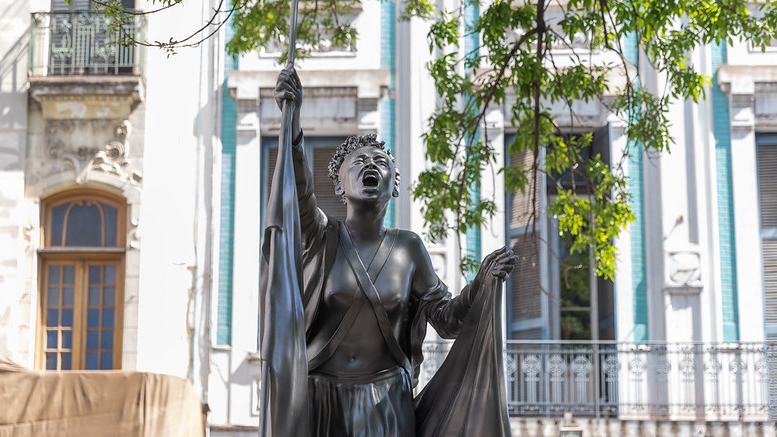 En el barrio de Constitución se inaugura un monumento en homenajea a María Remedios del Valle