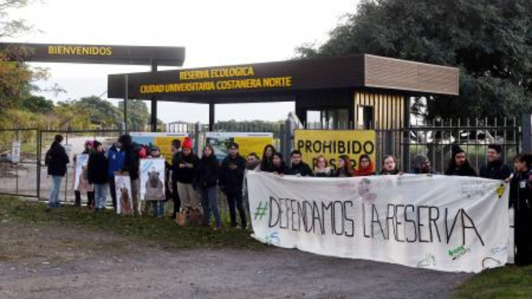 En este momento estás viendo Estudiantes de la facultad de Ciencias Exactas marcharán contra la instalación de bares en la Reserva Ecológica