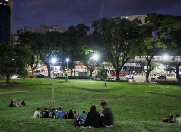 Se reforzaron las luminarias públicas del Parque Barrancas de Belgrano