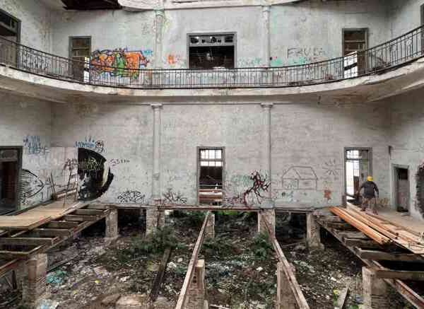 Restauran el único edificioconstruido en 1910 para los festejos de la Revolución de Mayo